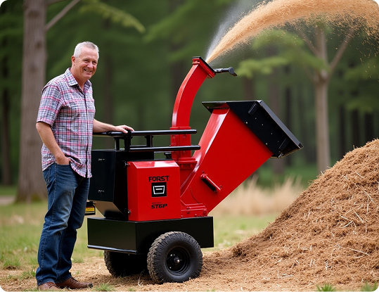 מרסקת גזם FORST ST6P